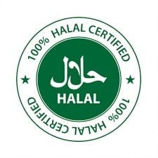 Halal certified logo