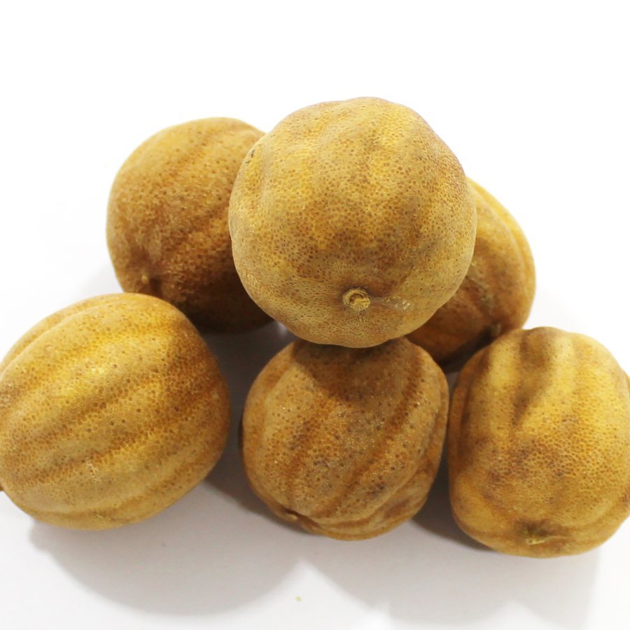 Dried yellow lime